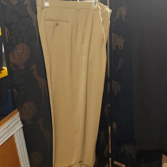 vintage gold wedding dress Inserch Men’s 100% Cotton Flat Front Corduroy Pants Brown P3103 46